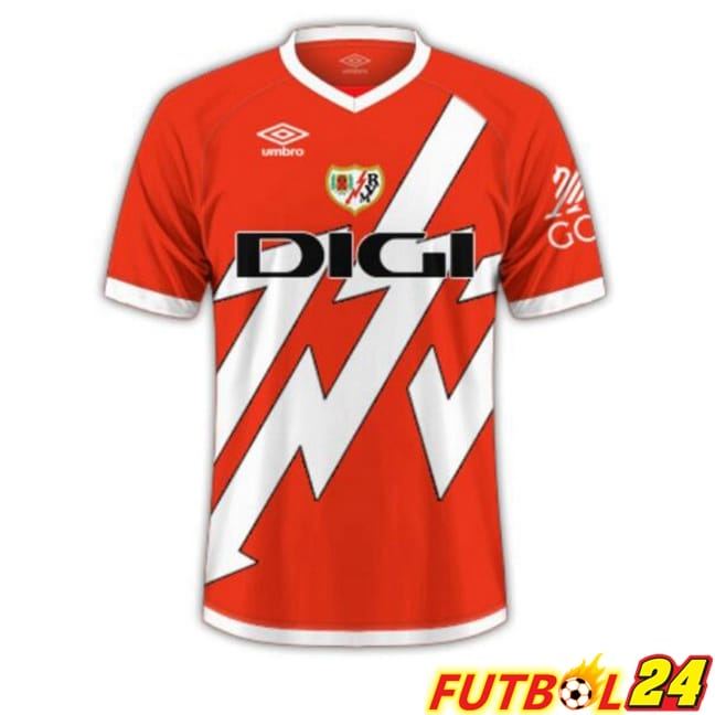 Camisetas De Futbol Rayo Vallecano Segunda Rojo 2024/2025