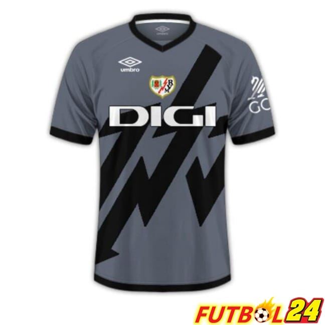 Camisetas De Futbol Rayo Vallecano Tercera Gris 2024/2025