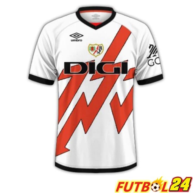Camisetas De Futbol Rayo Vallecano Primera Blanco 2024/2025