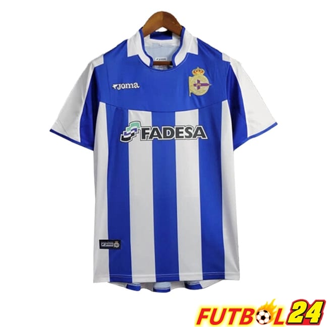 Camisetas De Futbol Deportivo La Coruna Retro Primera 2003/2004