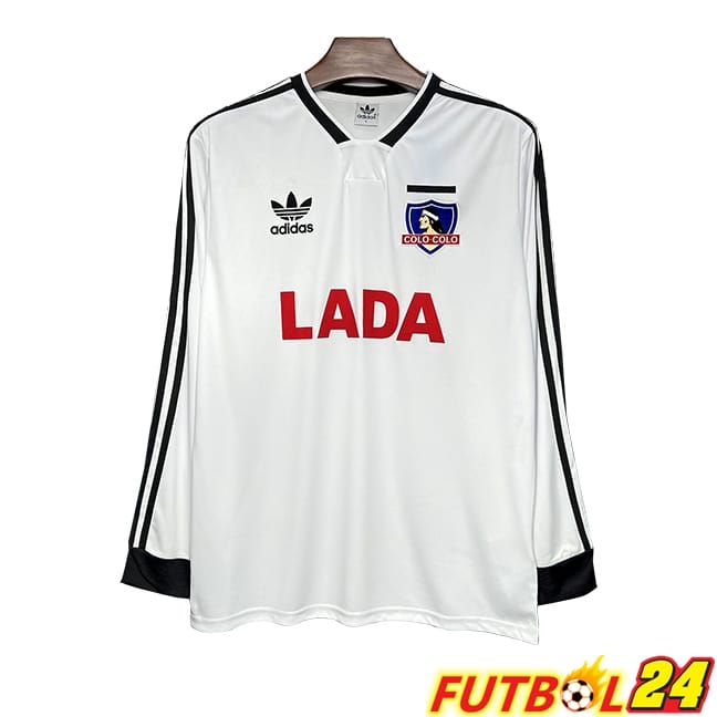 Camisetas De Futbol Colo Colo Retro Primera Manga Larga 1996