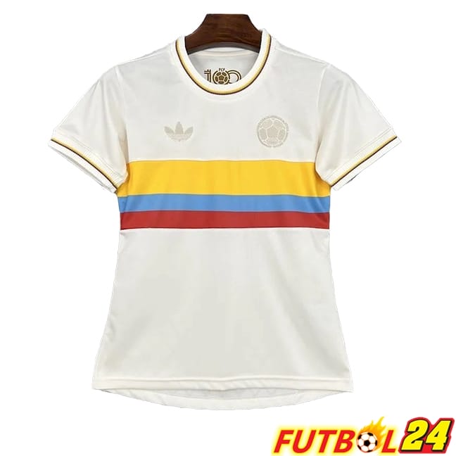 Camisetas De Futbol Colombia Mujer 100th Anniversary Edition 2024/2025