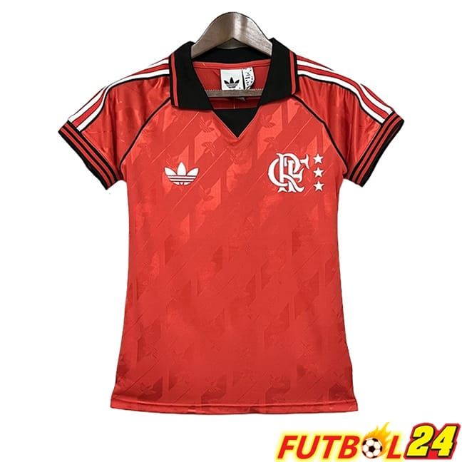 Camisetas De Futbol Flamengo Mujer Edición Especial Rojo 2024/2025