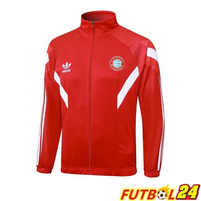 Chaquetas Futbol Bayern Munich Rojo 2024/2025