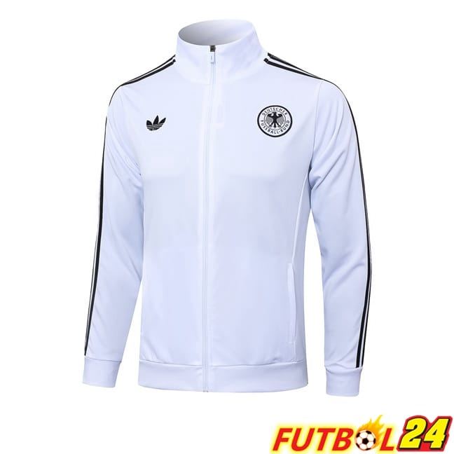 Chaquetas Futbol Alemania Blanco 2024/2025