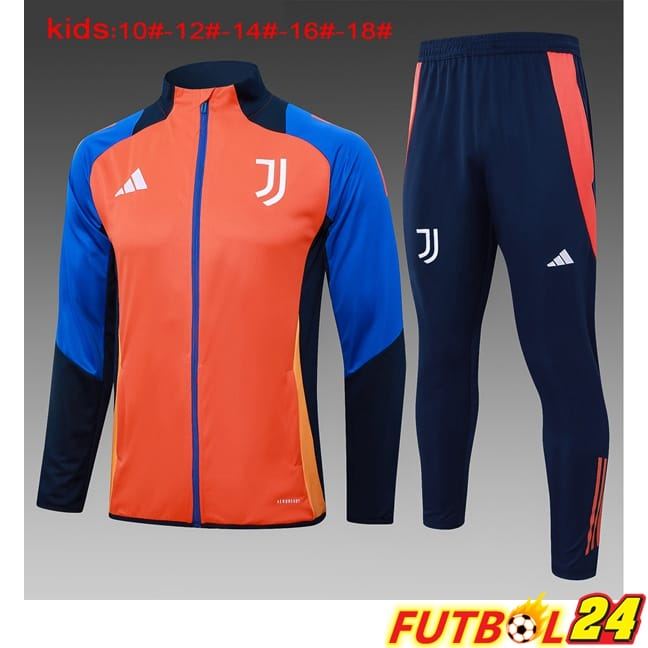 Chandal Equipos De Futbol - Chaqueta Juventus Ninos Naranja 2024/2025