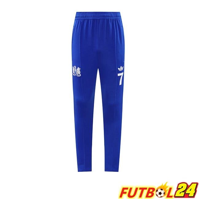 Pantalon Entrenamiento Manchester United Azul 2024/2025
