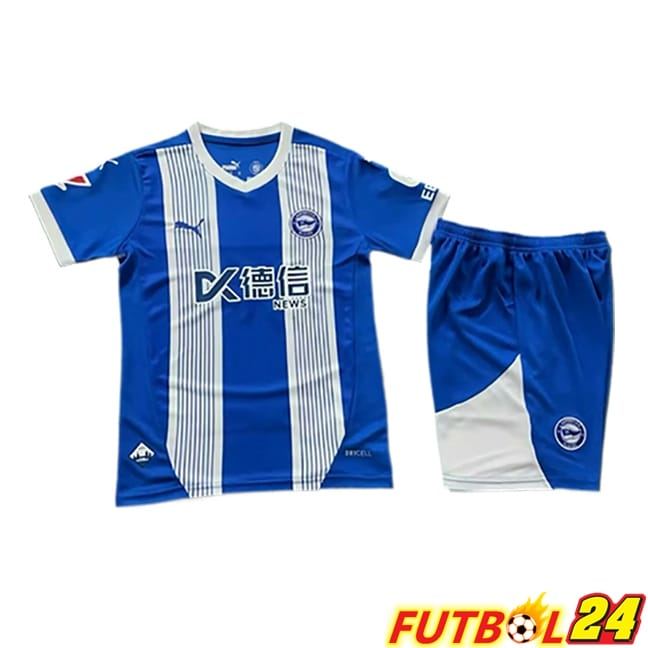 Camisetas De Futbol Deportivo Alaves Ninos Primera 2024/2025