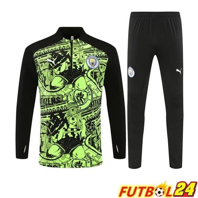 Chandal Equipos De Futbol Manchester City Verde 2024/2025