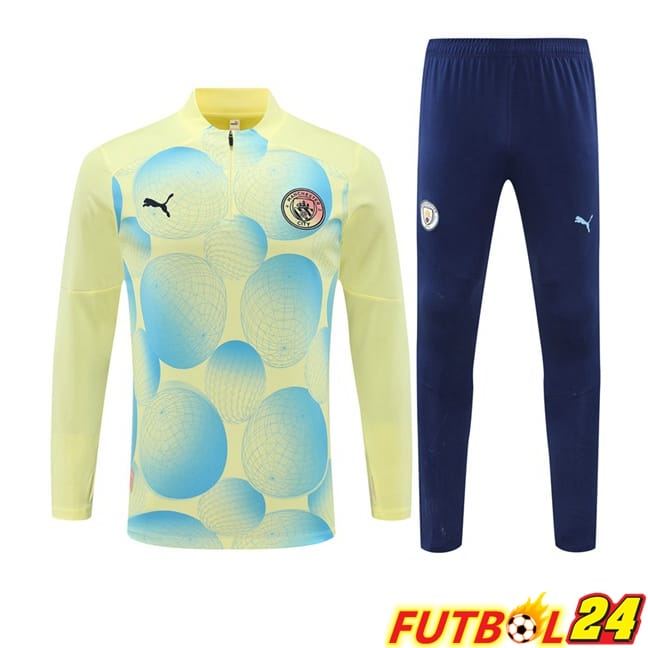Chandal Equipos De Futbol Manchester City Amarillo 2024/2025