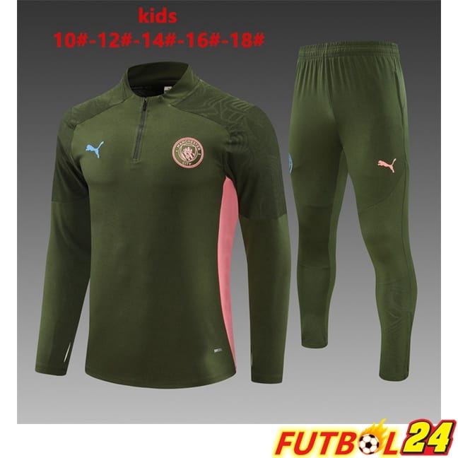 Chandal Equipos De Futbol Manchester City Ninos Verde 2024/2025