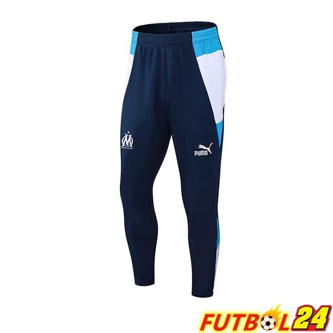 Pantalon Entrenamiento Marsella OM Azul Real 2024/2025