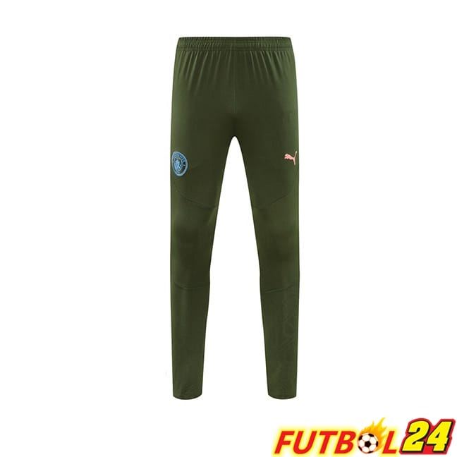 Pantalon Entrenamiento Manchester City Verde 2024/2025