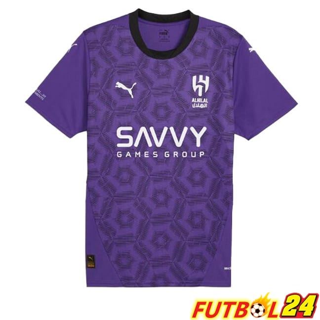 Camisetas De Futbol Al-Hilal FC Tercera Púrpura 2024/2025