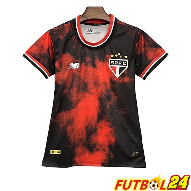 Camisetas De Futbol Sao Paulo FC Mujer Tercera 2024/2025