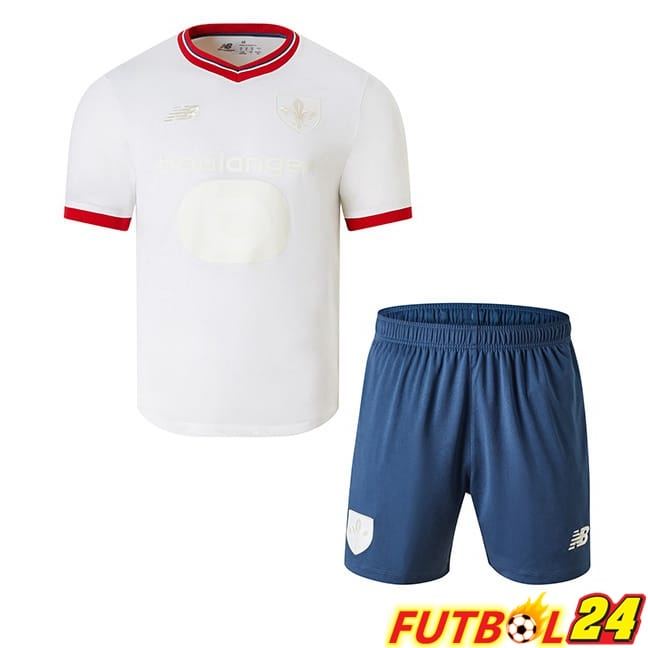 Camisetas De Futbol Lille OSC Ninos Édition 80e Anniversaire Blanco 2024/2025