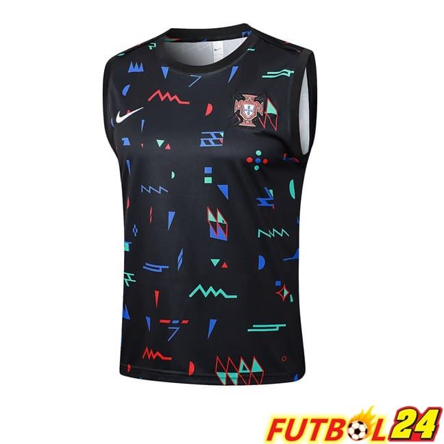 Chalecos De Futbol Portugal Negro 2024/2025