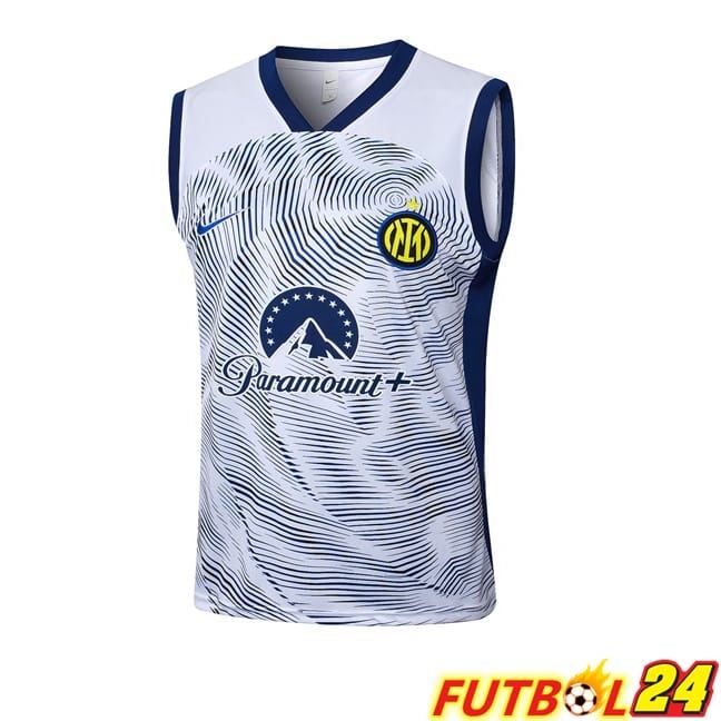 Chalecos De Futbol Inter Milan Blanco 2024/2025