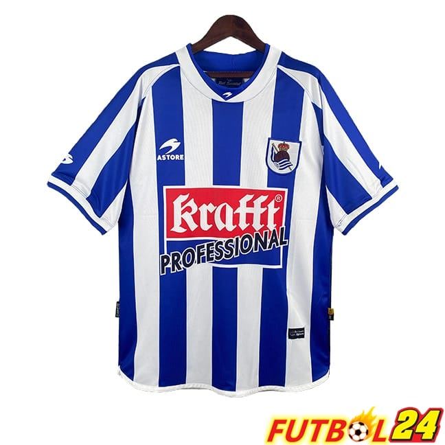 Camisetas De Futbol Real Sociedad Retro Primera 2002/2003