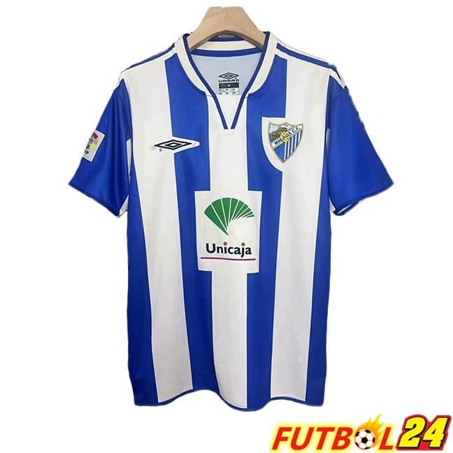 Camisetas De Futbol Malaga Retro Primera Azul Blanco 2005-2006