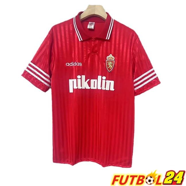 Camisetas De Futbol Real Zaragoza Retro Segunda Rojo 1995-1996