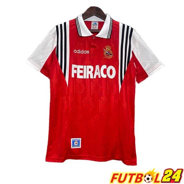 Camisetas De Futbol Deportivo de La Coruna Retro Segunda Rojo 1997-1998
