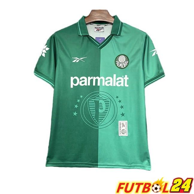 Camisetas De Futbol Palmeiras Retro Primera Verde 1997-1998