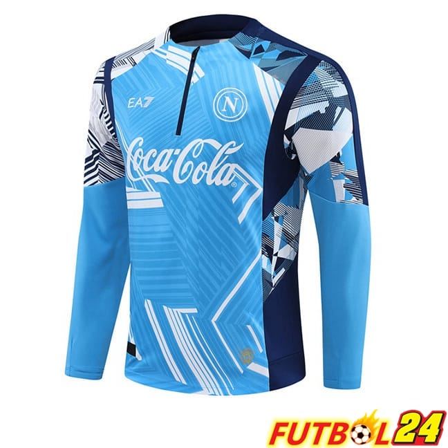 Sudadera De Entrenamiento SSC Napoli Azul 2024/2025