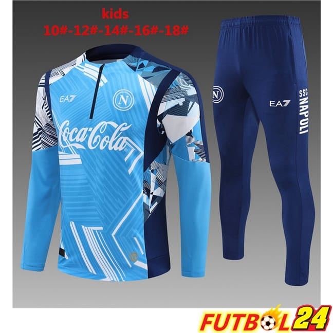 Chandal Equipos De Futbol SSC Napoli Ninos Azul 2024/2025