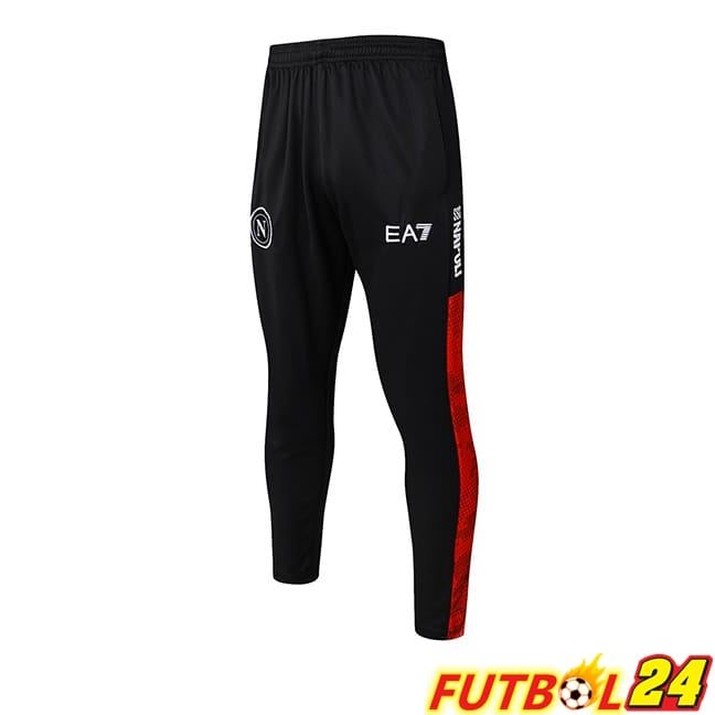 Pantalon Entrenamiento SSC Napoli Negro 2024/2025