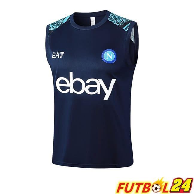 Chalecos De Futbol SSC Napoli Azul Real 2024/2025