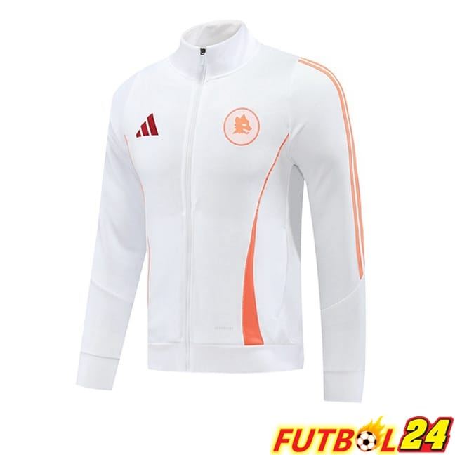Chaquetas Futbol AS Roma Blanco 2024/2025