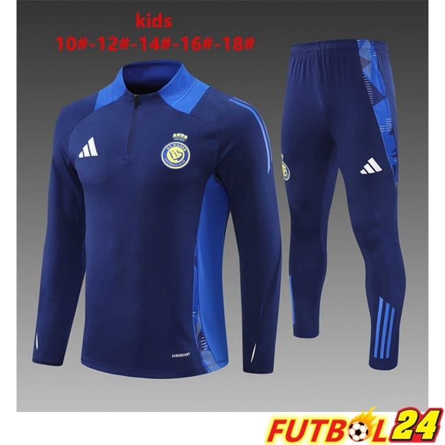 Chandal Equipos De Futbol Al-Nassr FC Ninos Azul Real 2024/2025