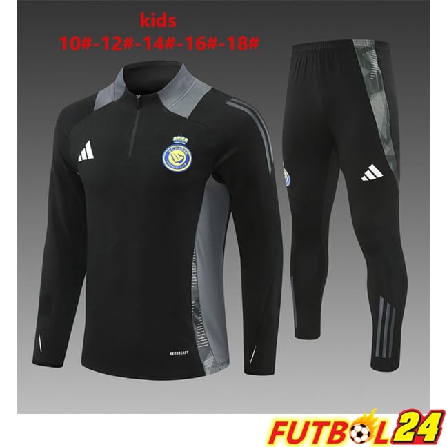 Chandal Equipos De Futbol Al-Nassr FC Ninos Negro 2024/2025
