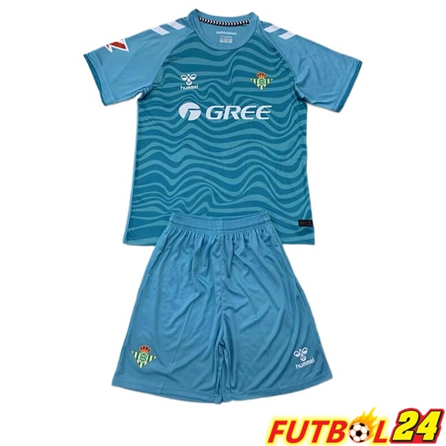 Camisetas De Futbol Real Betis Ninos Portero Verde 2024/2025