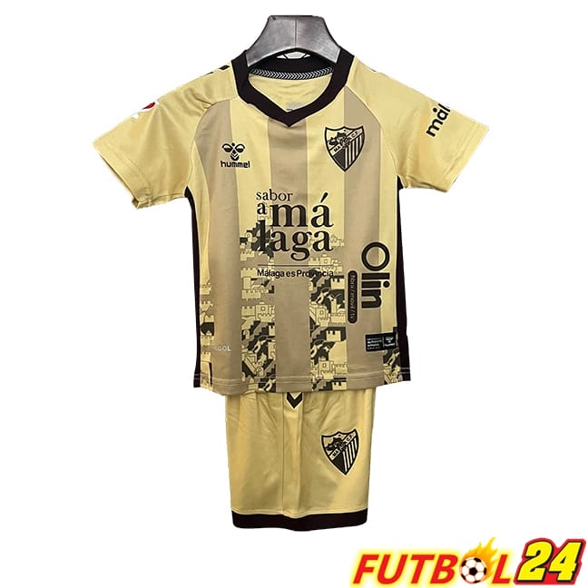 Camisetas De Futbol Malaga Ninos Tercera 2024/2025
