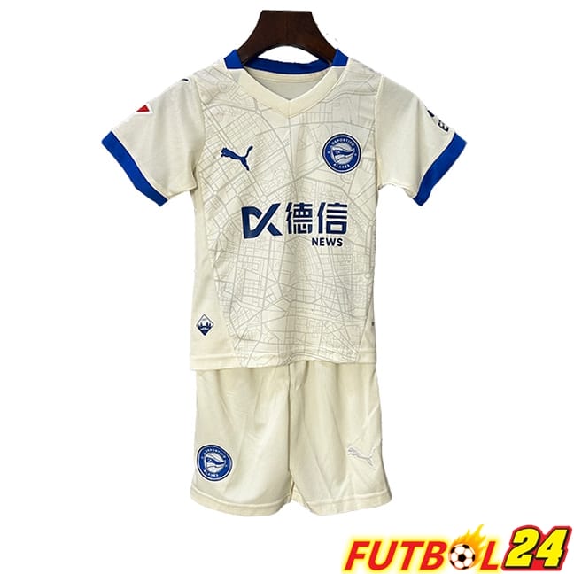 Camisetas De Futbol Ninos Alaves Segunda 2024/2025