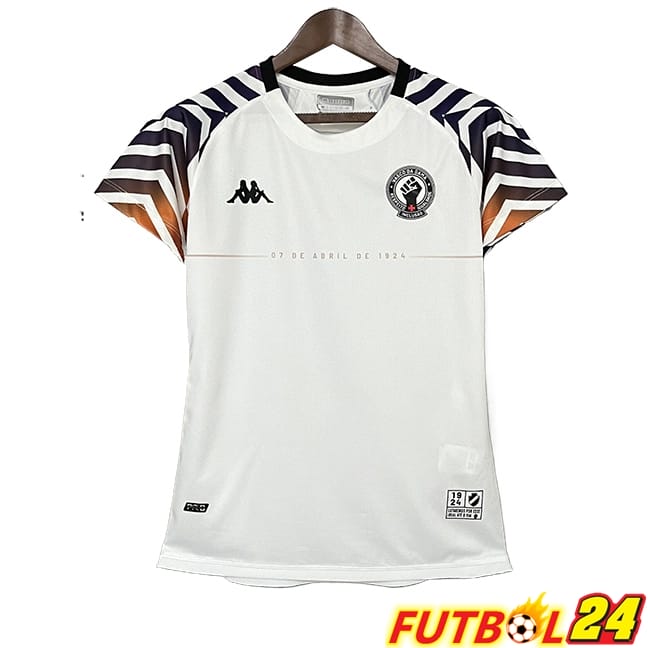 Camisetas De Futbol CR Vasco Da Gama Mujer Edición Especial Blanco 2024/2025