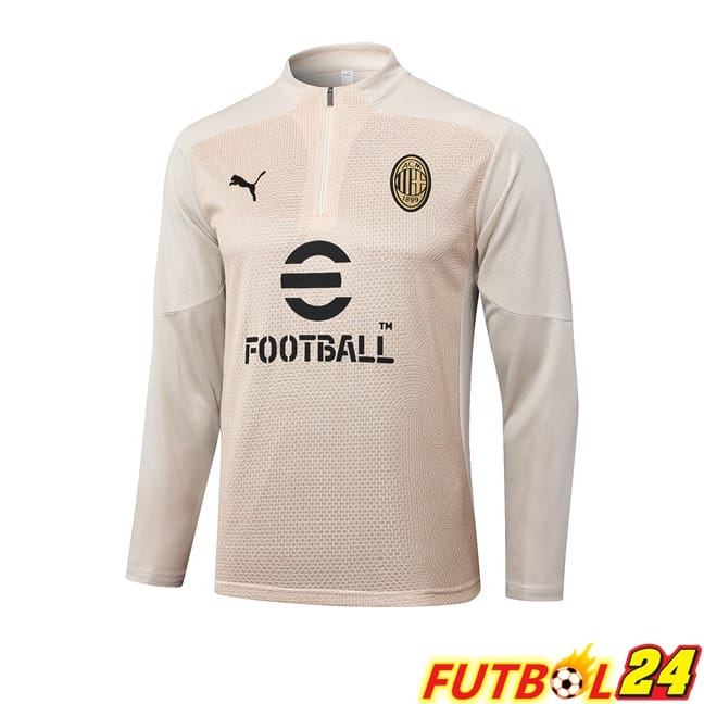 Sudadera De Entrenamiento AC Milan Amarillo 2024/2025