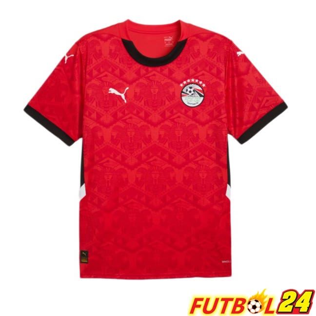 Camiseta Nacional Egipto Primera Rojo 2024/2025