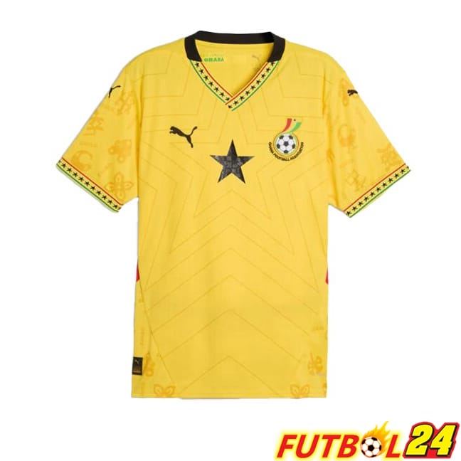 Camiseta Nacional Ghana Segunda Amarillo 2024/2025