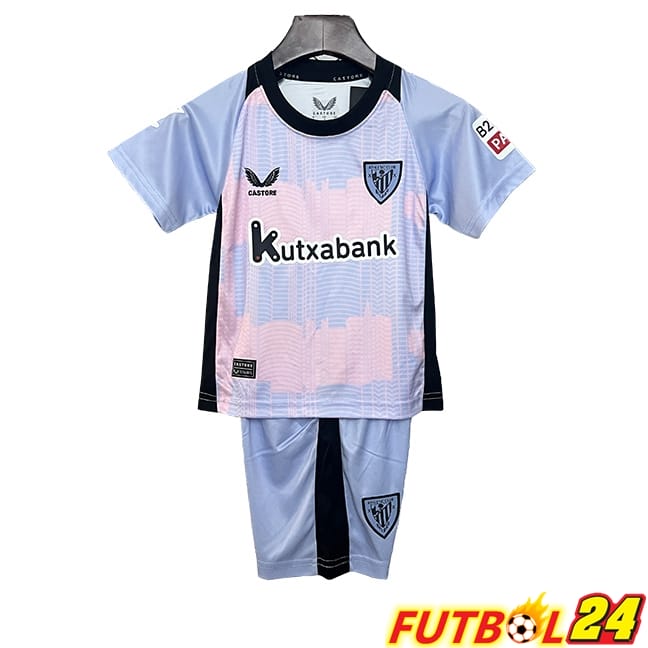 Camisetas De Futbol Athletic Bilbao Ninos Tercera 2024/2025