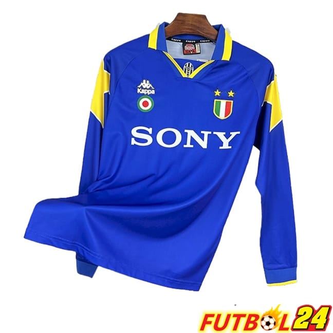 Camisetas De Futbol Juventus Retro Segunda Manga Larga 1995/1996