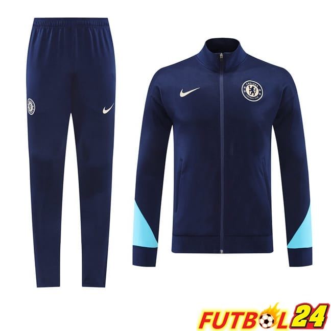 Chandal Equipos De Futbol - Chaqueta FC Chelsea Azul Real 2024/2025