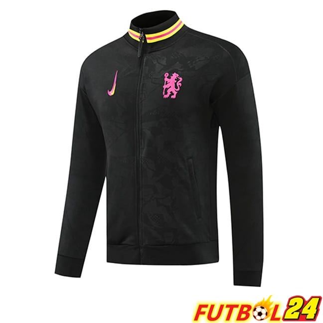 Chaquetas Futbol FC Chelsea Negro 2024/2025