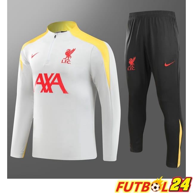 Chandal Equipos De Futbol FC Liverpool Ninos Blanco 2024/2025