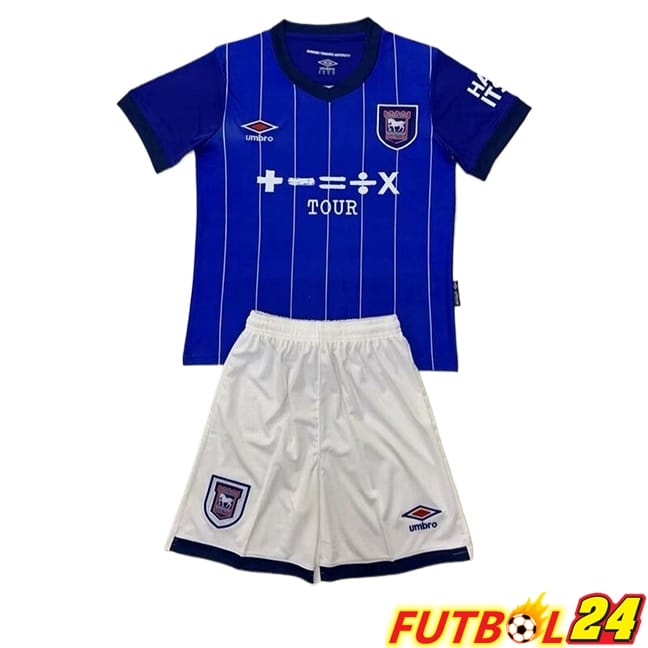 Camisetas De Futbol Ipswich Town Ninos Primera 2024/2025