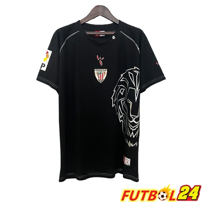 Camisetas De Futbol Athletic Bilbao Retro Negro 2005/2008