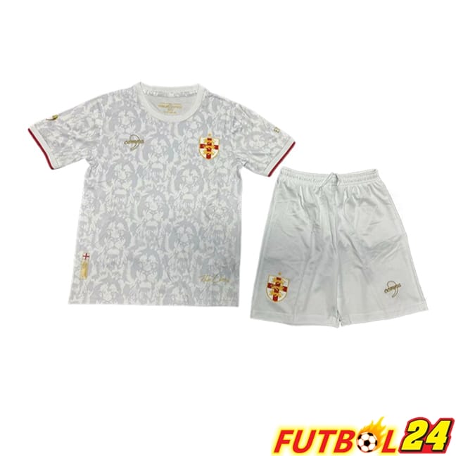Camisetas De Futbol Inglaterra Ninos Special Version Blanco 2024/2025