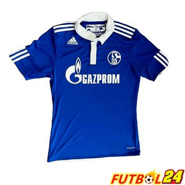 Camisetas De Futbol Schalke 04 Retro Primera Azul 2010-2011